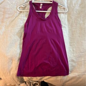 Bright purple athleta tank top!